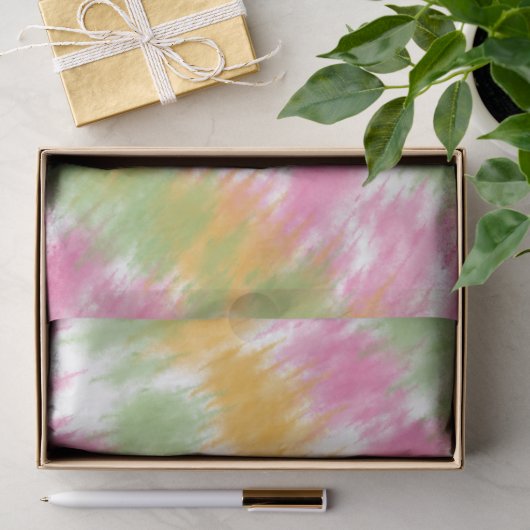 Tie Dye Tissuepapier (Geschenk)