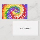 Tie Dye Visitekaartje (Voorkant / Achterkant)