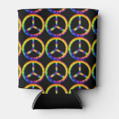 Tie Dye Vredessymbool Koeler (Voorkant)