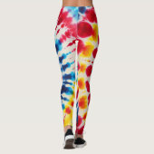 Tie dye vreugde leggings (Achterkant)