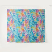Tie-Dye Wandkleed (Voorkant (horizontaal))