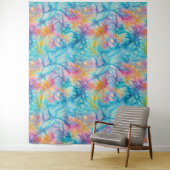 Tie-Dye Wandkleed (In situ)