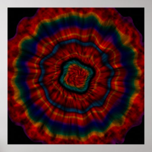 TIE DYE WERP POSTER (Voorkant)