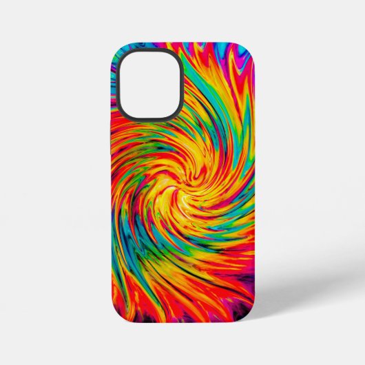TIE DYE WIND ABSTRACT iPhone HOESJE (Achterkant)