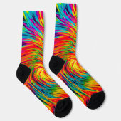 TIE DYE WIND ABSTRACT SOKKEN (Rechts)