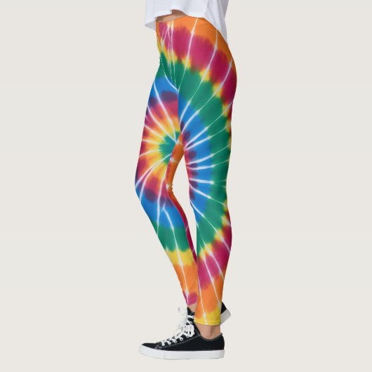 Tie-dyed, vibrant colored, leggings (Links)
