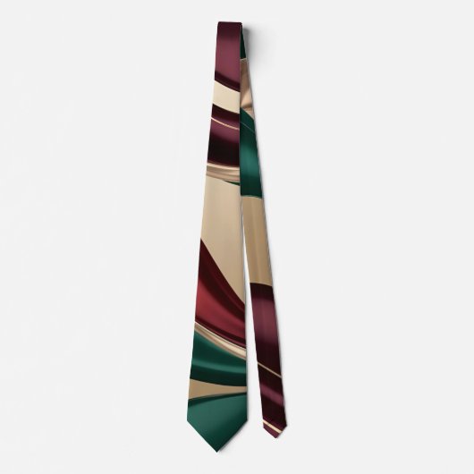 Tie in stylish abstract graphic stropdas (Voorkant)