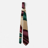 Tie in stylish abstract graphic stropdas (Achterkant)