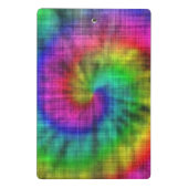 Tie kleurstof gepatterd mini klembord (Achterkant)