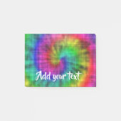 Tie kleurstof gepatterd post-it® notes (Voorkant)