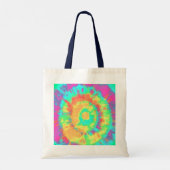 Tie kleurstof op maat tote bag (Achterkant)