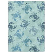 Tie-kleurstofpatroon van krabben klembord (Achterkant)