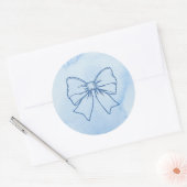 Tie Ronde Sticker (Envelop)