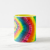 Tie Tee Motif à deux tons café Mug (Centre)