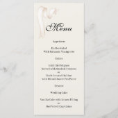 Tie the knot Menu (Devant)