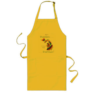 TieDye Apron Lang Schort