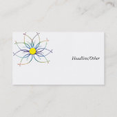 TieDye Daisy Visitekaartje (Achterkant)