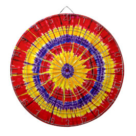 tiedye dartbord