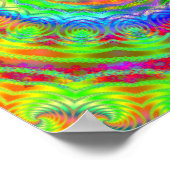 Tiedye doelwit poster (Hoek)