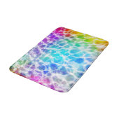 Tiedye Hippie Wavy Rainbow Pool Water Effect Badmat (Gekanteld)
