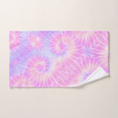 Tiedye Pastel Rainbow Spirale Hippie Tie Dye (Serviette à main)