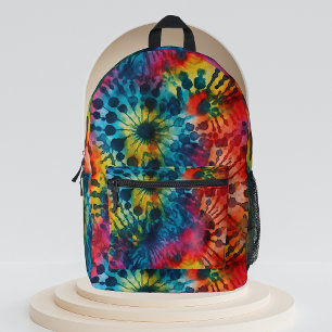 Tiedye Patroon Kleurig Bedrukte Rugzak
