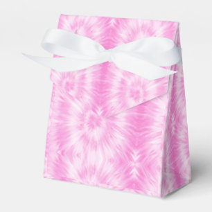 Tiedye Pink Spiral Hippie Tie Dye Bedankdoosjes