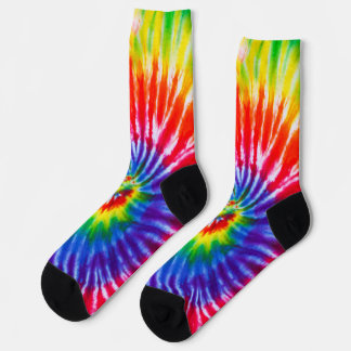 Tiedye sokken in meerdere kleuren