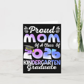 Tiedye trotse moeder van een afgestudeerde van de  kaart