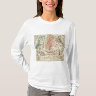 Tieflander Atlas Map T-shirt