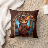 Tiefling Feline Fantasy Avontuur Kussen (Deken)