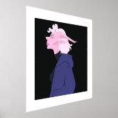 Tiefling Karakter Folie Afdrukken (Laagn)