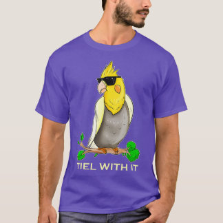 Tiel met IT-ornitoloog Cockatiel Veterinarian T-shirt