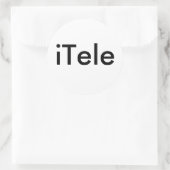 Tiele Ronde Sticker (Tas)
