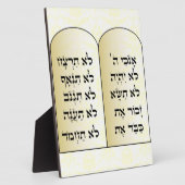 Tien baakenplak fotoplaat (Zijkant)