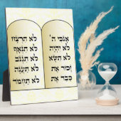 Tien baakenplak fotoplaat (Zijkant)