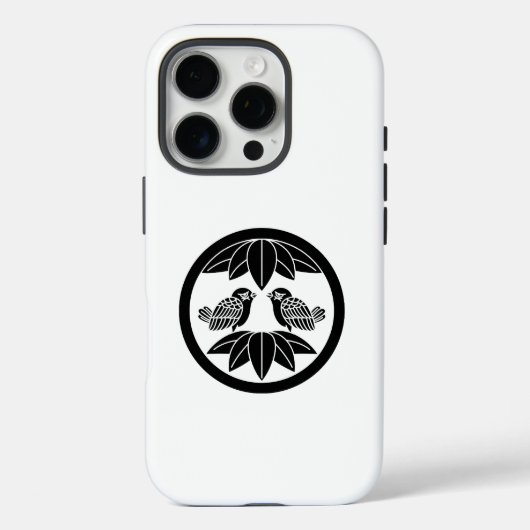 Tien bamboebladeren & Sierkussennen met dunne rand Case-Mate iPhone Case (Achterkant)