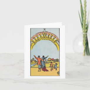 Tien cups blanco kaart-Rider Waite Smith tarot Kaart