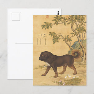 Tien fijne honden - Cangni (een Tibetaanse berghon Briefkaart
