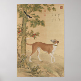 Tien fijne honden - Tawny-Yellow Leopard Fine Art Poster