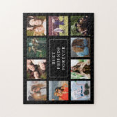 Tien Foto Collage Beste vrienden Forever Legpuzzel (Verticaal)