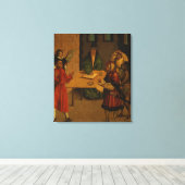 Tien geboden, 1516 canvas afdruk (Insitu (Houten vloer))