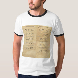 Tien geboden Basic Ringer T-shirt