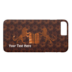 Tien Geboden en Lions iPhone 8 Plus / 7 Plus Hoesje