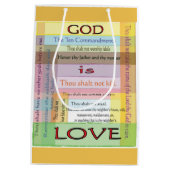 Tien Geboden Gift Bags Medium Cadeauzakje (Achterkant)