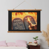 Tien geboden hangend wandkleed (Slaapkamer)