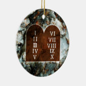 Tien geboden keramisch ornament (Rechts)