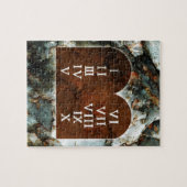 Tien geboden legpuzzel (Horizontaal)