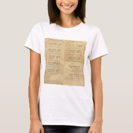 Tien Geboden Vrouwen Bella + Canvas Relaxed Fit T-shirt