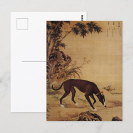 Tien gewaardeerde honden - Moyuli (Chinese windhon Briefkaart